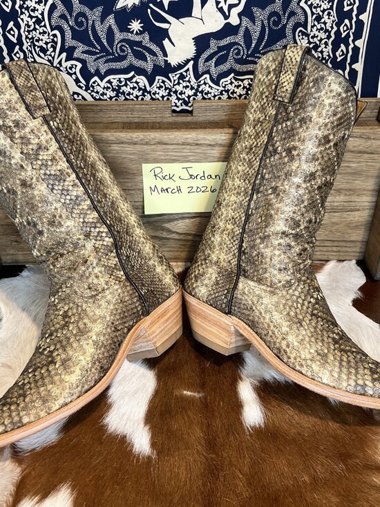 Caboots Full Genuine Rattlesnake Cowboy Boots in Men\'s 10.5D/11D main image 8